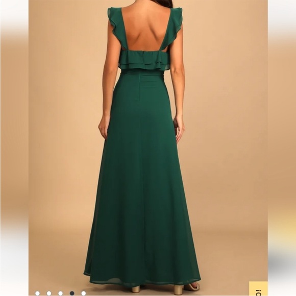 Lulu's Ruffle Maxi Dress - Picture 3 of 8